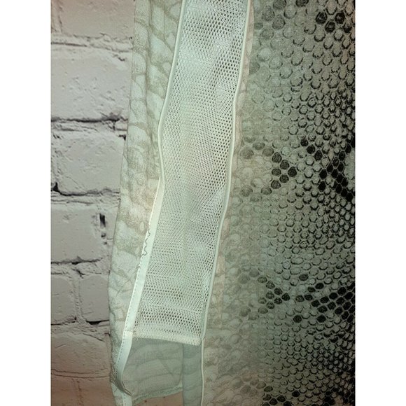 Alberto Makali Snake Print Asymmetrical Top Size XL - Picture 4 of 8